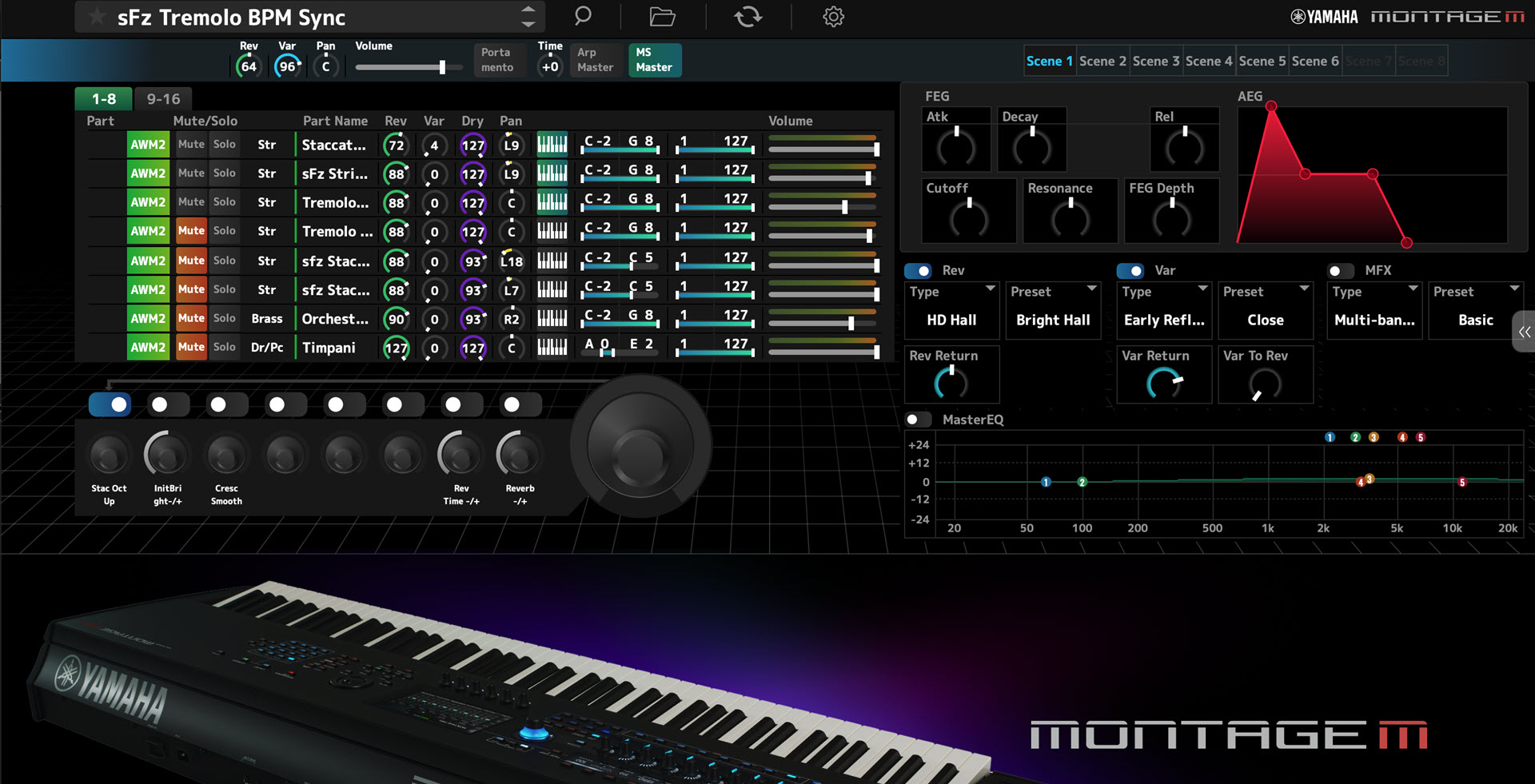 Yamaha Montage M ESP VST 音乐插件Win版