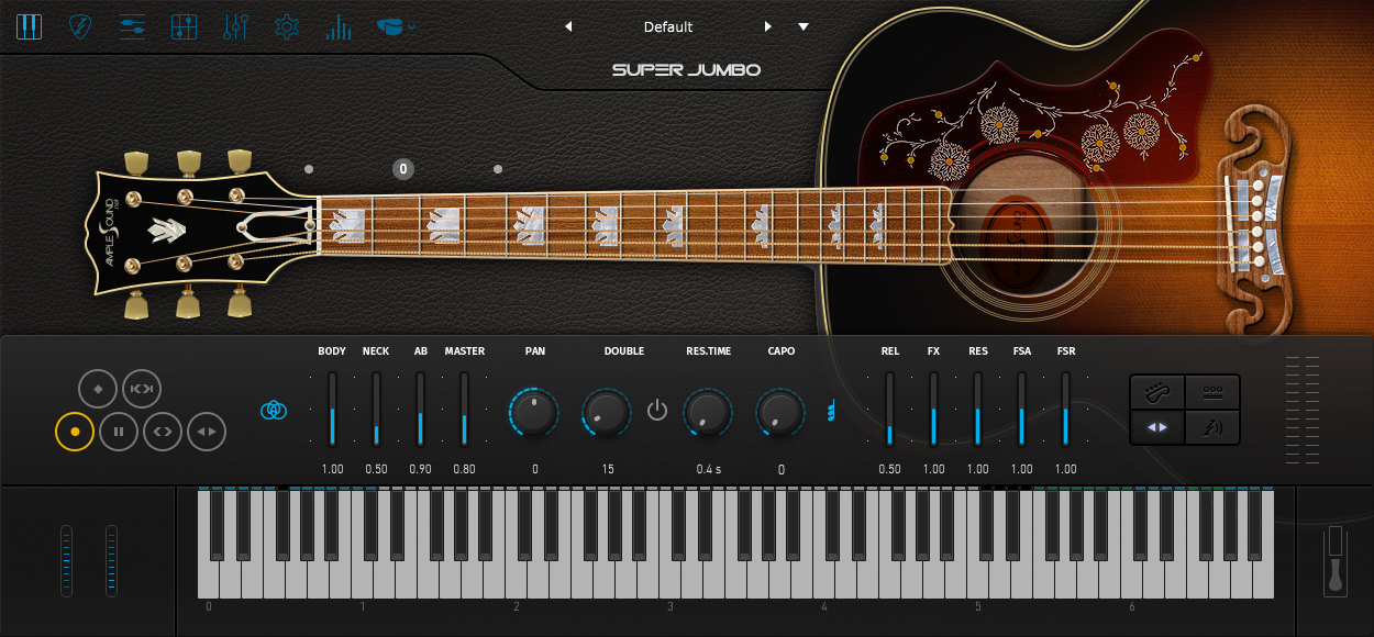 Ample Sound Ample Guitar SJ v3.7.0 音乐插件Win版                