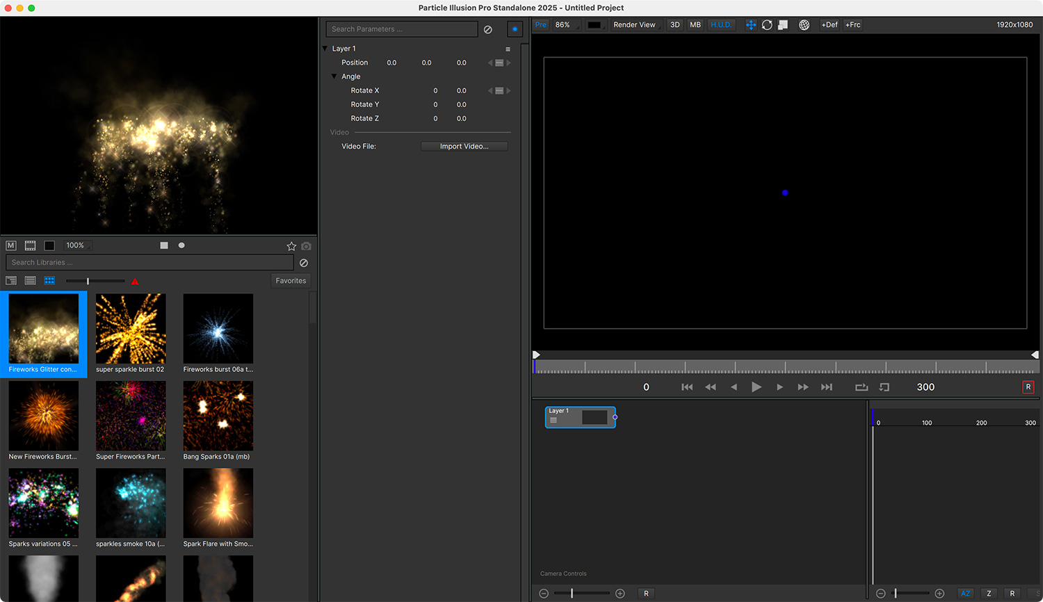 Boris FX Particle Illusion Pro 2025 v18.0.0 粒子特效插件Win版