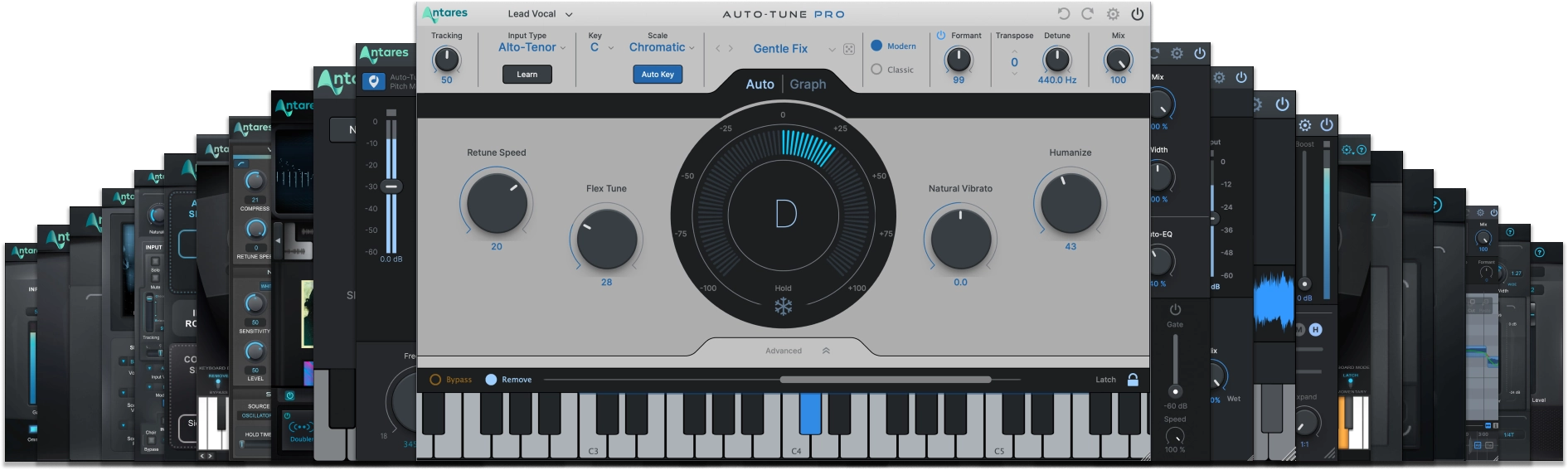 Auto-Tune Unlimited 2023.12 人声修正处理套件Win版