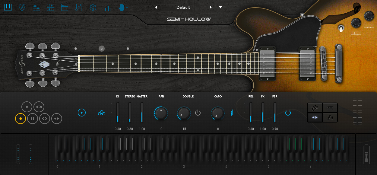 Ample Sound Ample Guitar Semi Hollow v3.7.0 音乐插件Win版
