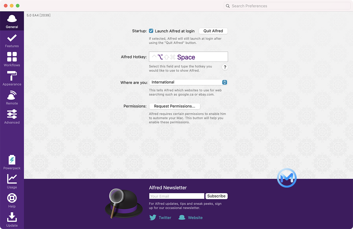 Alfred 5 for Mac v5.6.0 (2290) 快速启动办公效率软件