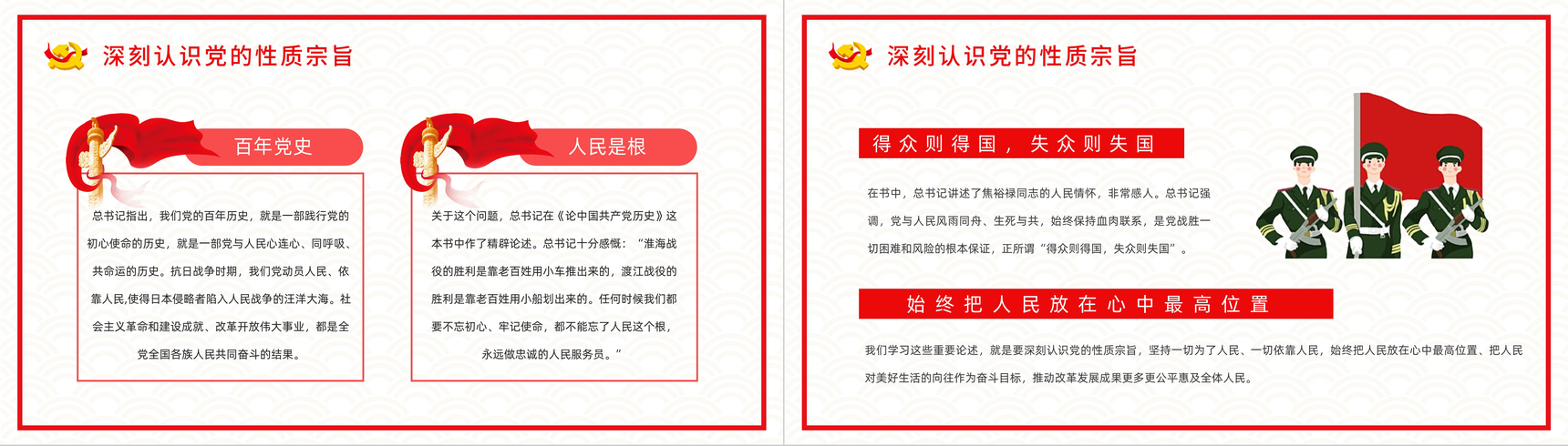 《论中国共产党历史》阅读心得体会基层党员党史学习专题教育学四史培训讲座PPT模板-9