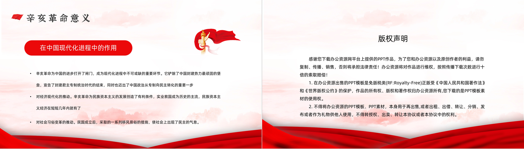 中国民主革命纪念活动辛亥革命110周年历史知识学习教育PPT模板-11