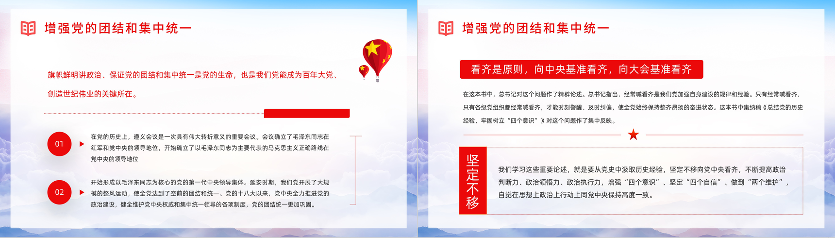 党政风党史学习《论中国共产党历史》党员学四史心得体会分享交流PPT模板-9