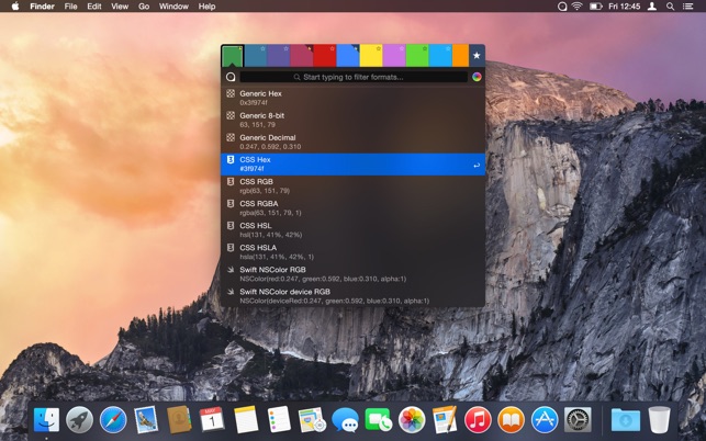 ColorSnapper 2 拾色器1.6.1 破解版