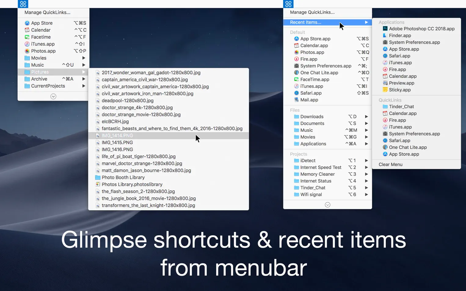 QuickLinks For Mac v3.3 快捷方式工具