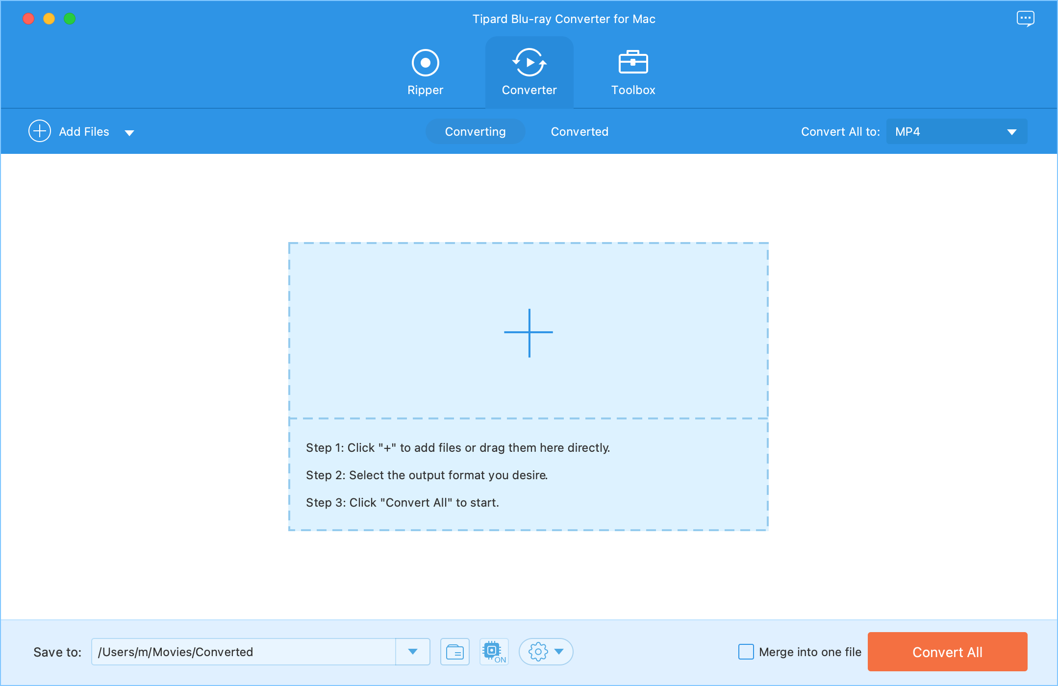 Tipard Blu-ray Converter For Mac v10.0.82 DVD蓝光转换器