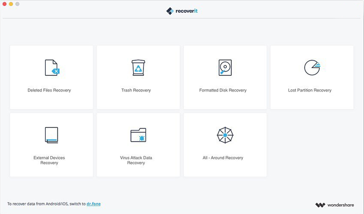 Wondershare Recoverit For Mac v13.5.9.7 Mac数据恢复软件