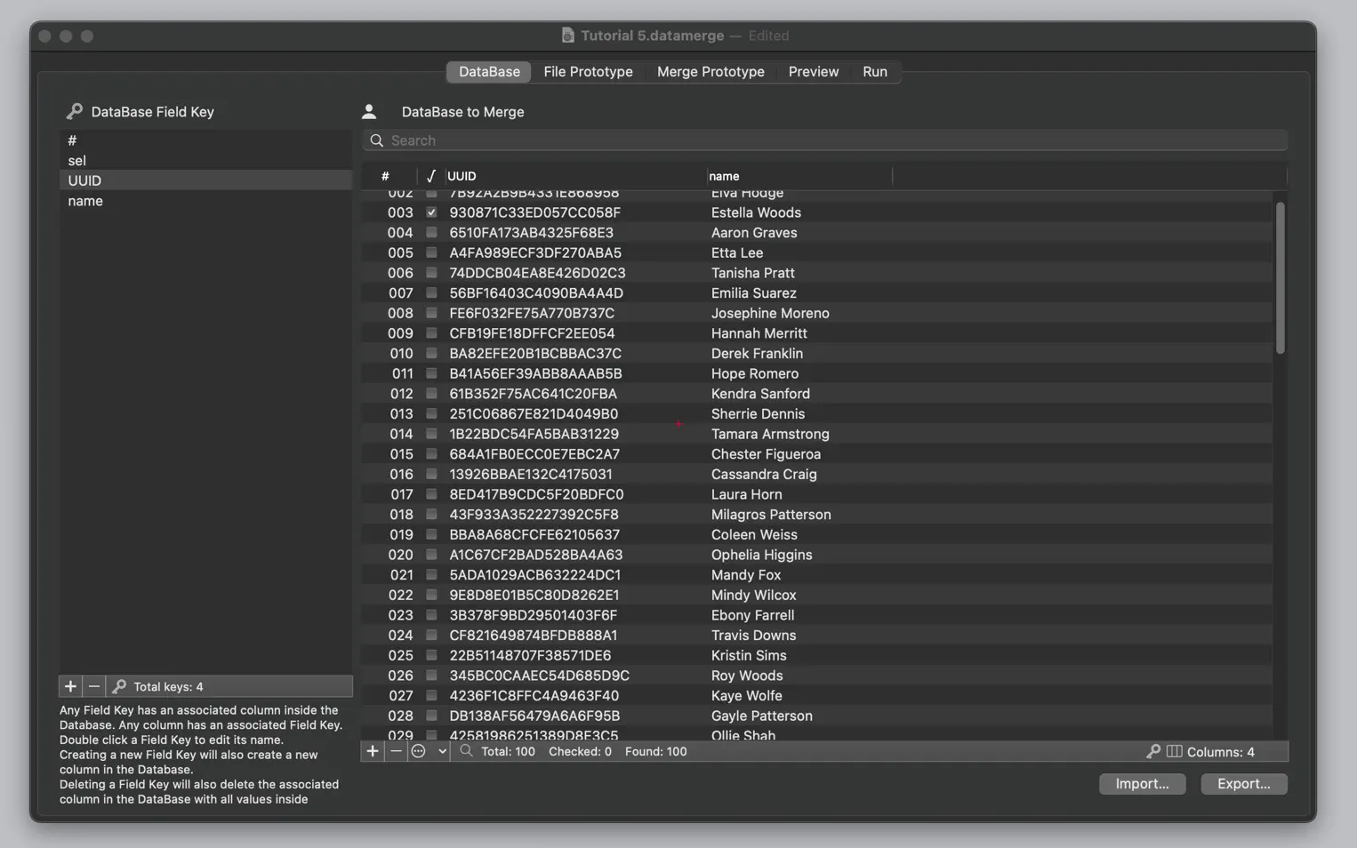 Data Merge For Mac v1.1.2 数据合并处理工具