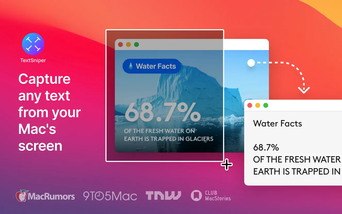 TextSniper For Mac v1.11.0 OCR识别提取屏幕文字软件