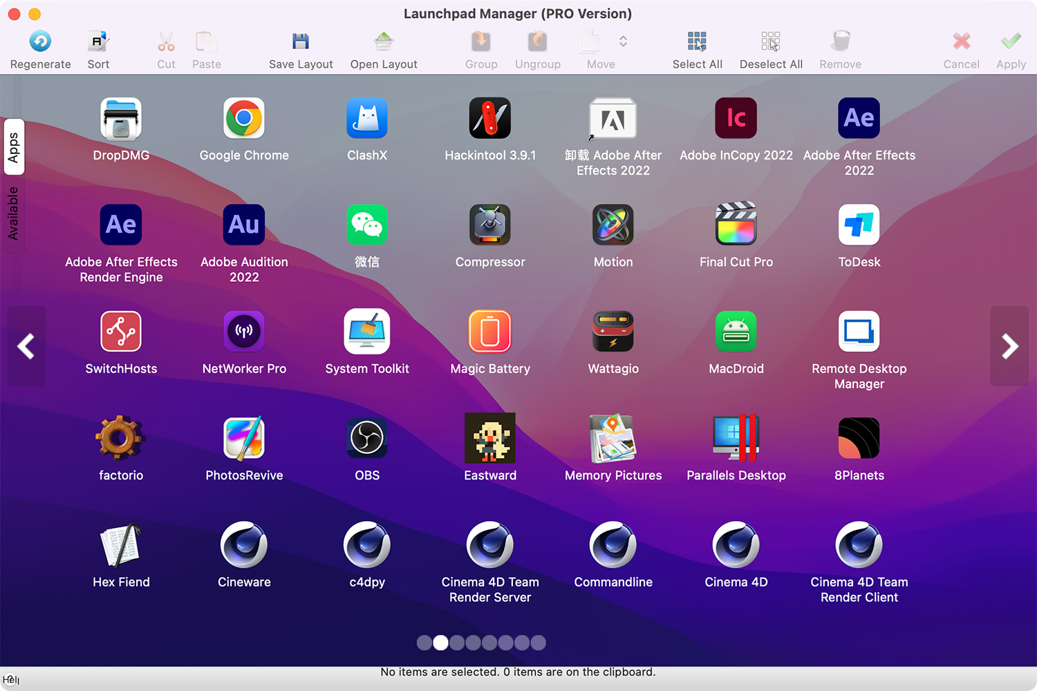 Launchpad Manager Pro For Mac v1.0.14 Launchpad启动台图标管理工具
