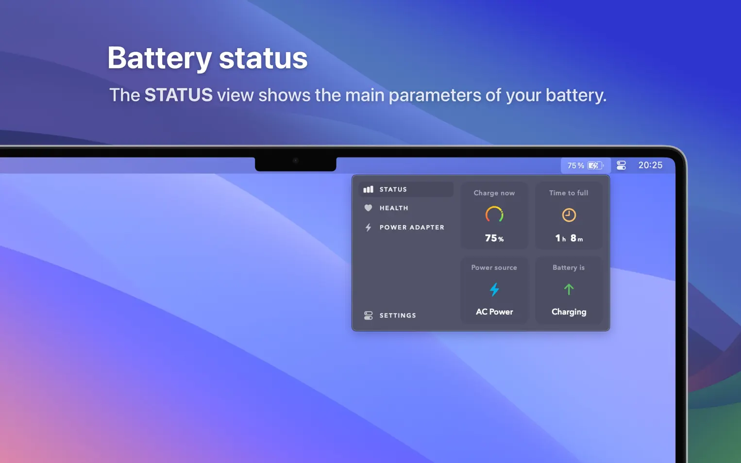 Watts For Mac v3.0.0 电池管理工具