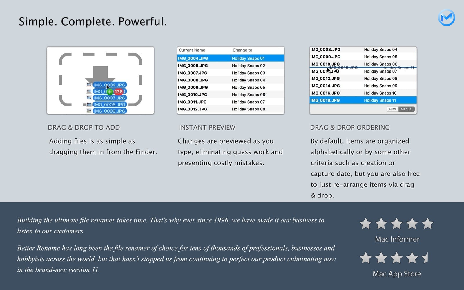 A Better Finder Rename For Mac v12.12 文件批量重命名工具