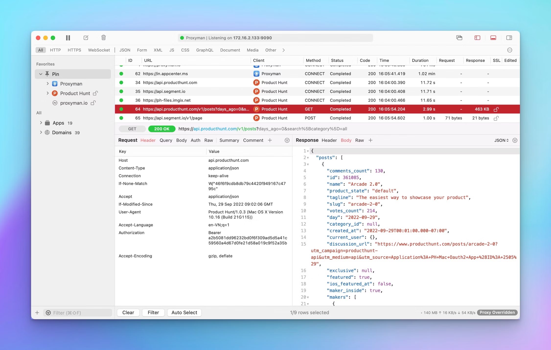 Proxyman Premium For Mac v5.15.0 Mac HTTP/HTTPS请求管理工具中文高级版