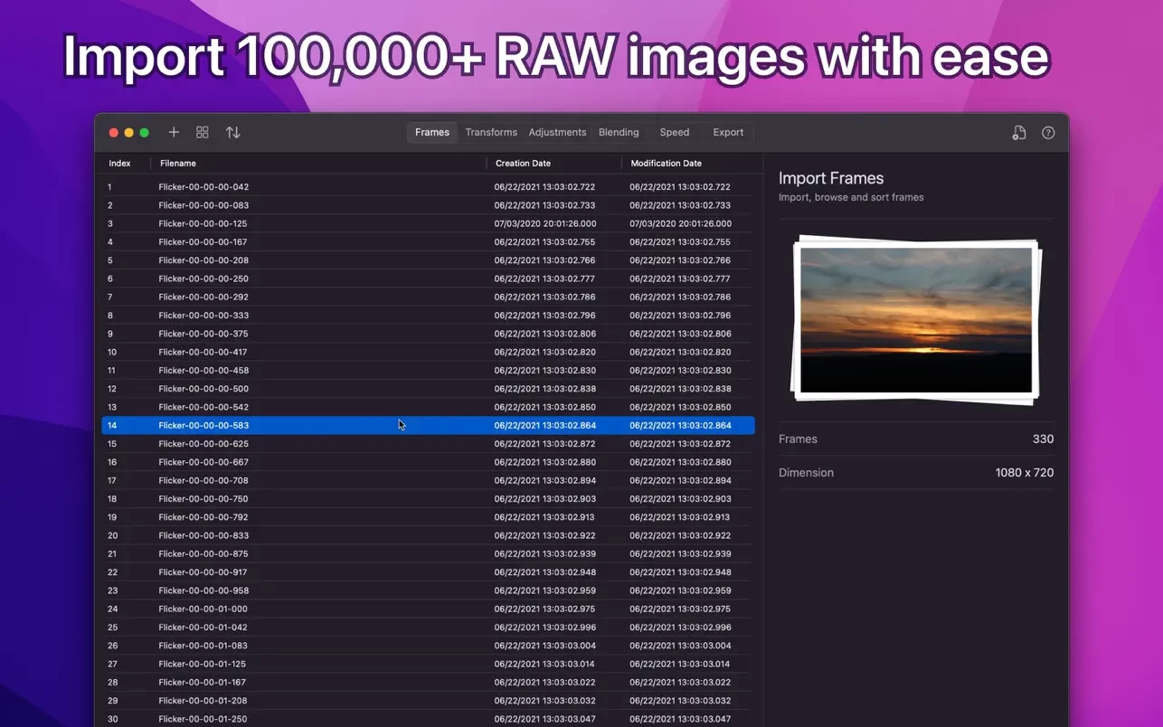 GlueMotion For Mac v2.2.3照片视频处理软件中文版