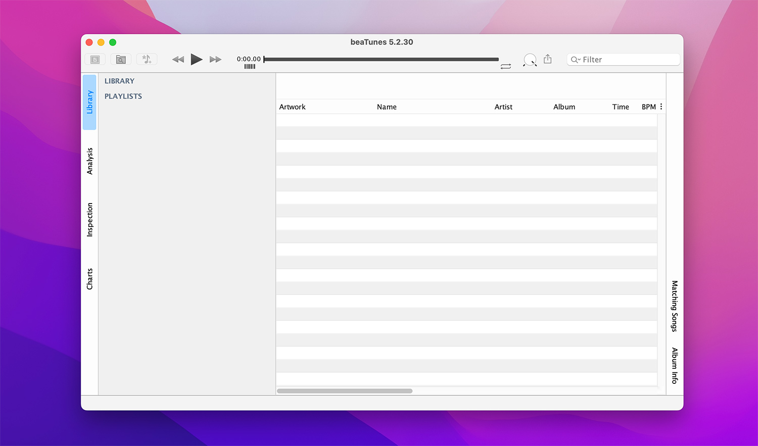 Tagtraum Industries beaTunes For Mac v5.2.35 音乐播放器