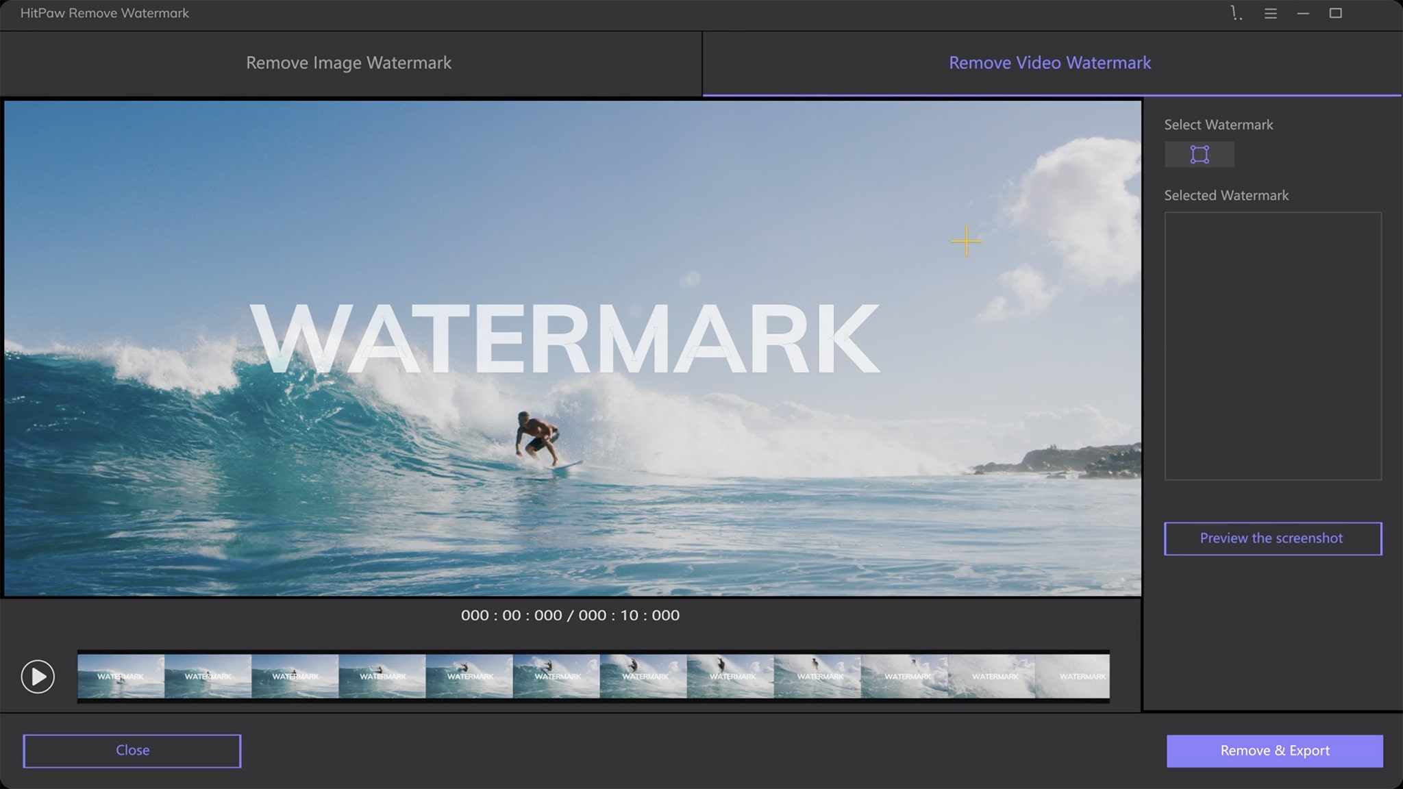 HitPaw Watermark Remover For Mac v2.4.5从视频和图像中删除水印
