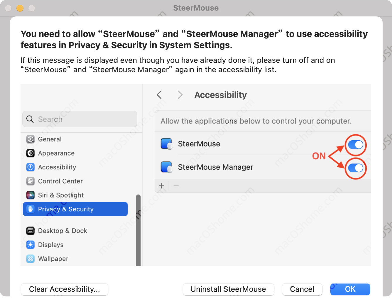 SteerMouse For Mac v5.7 USB和蓝牙鼠标增强设置工具