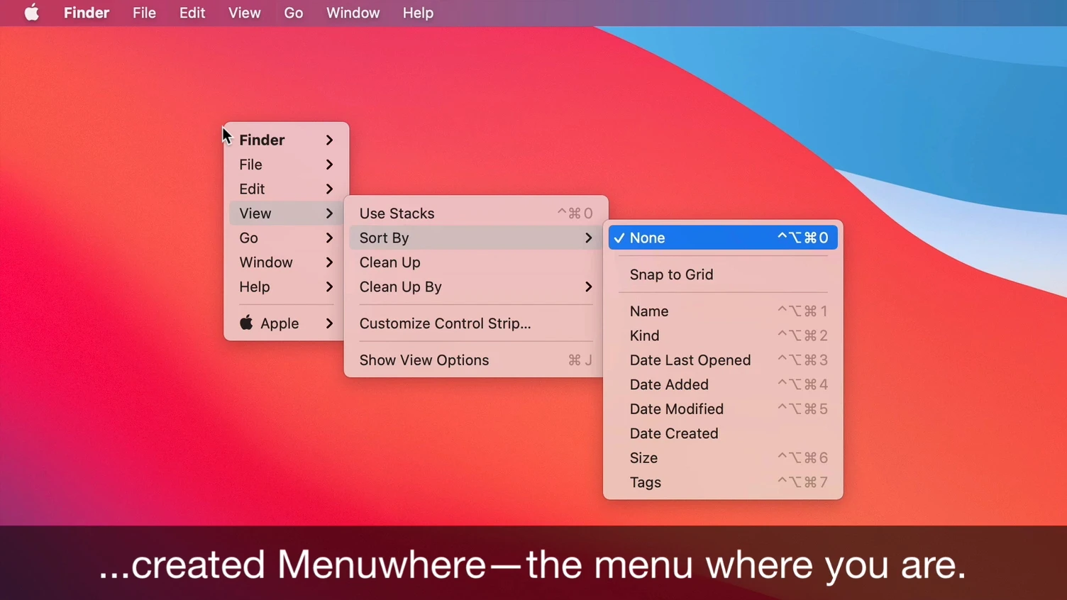Menuwhere For Mac v2.2.2鼠标快捷菜单工具