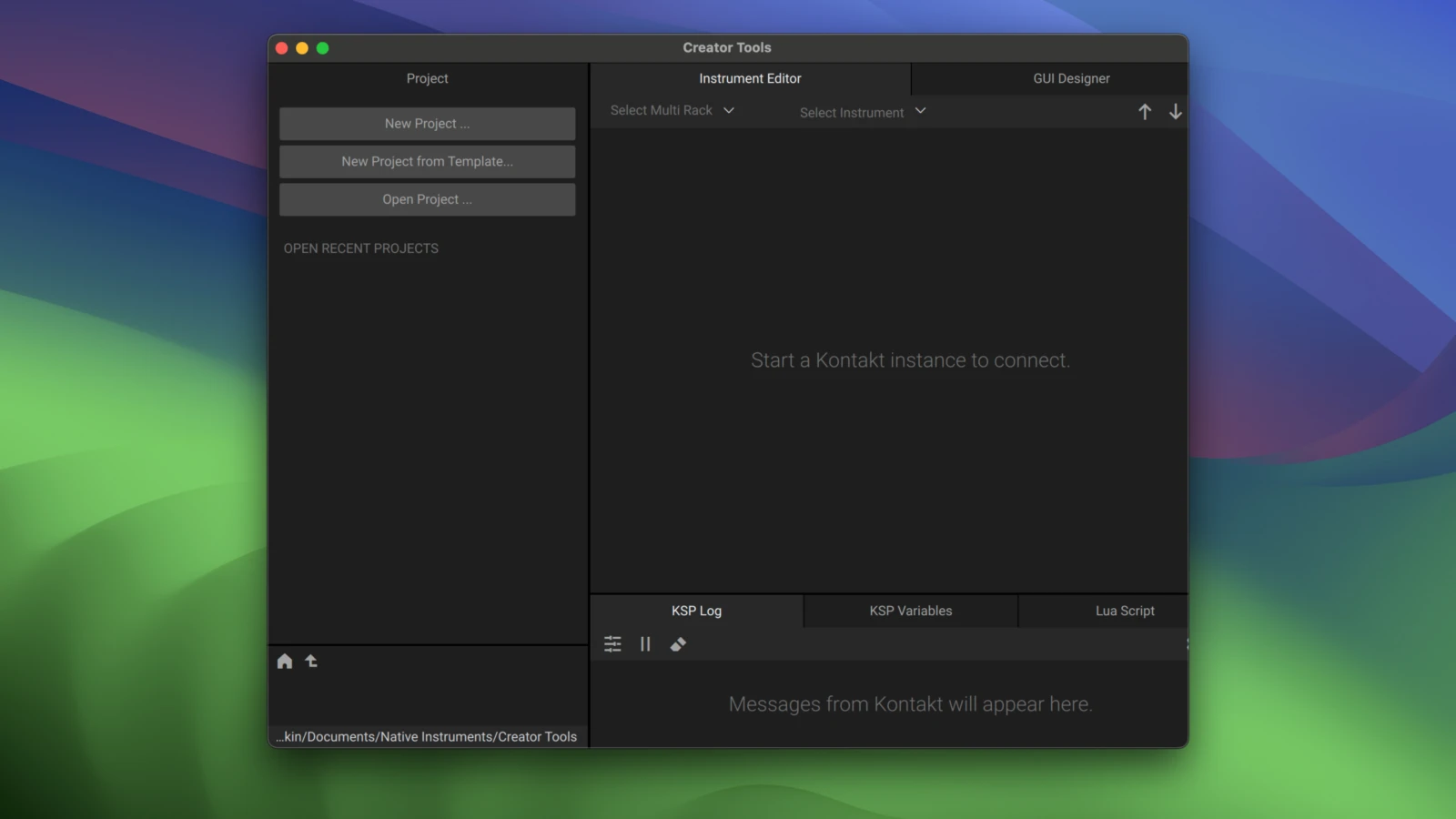 Native Instruments Creator Tools For Mac v1.5.2.0 Kontakt创建工具