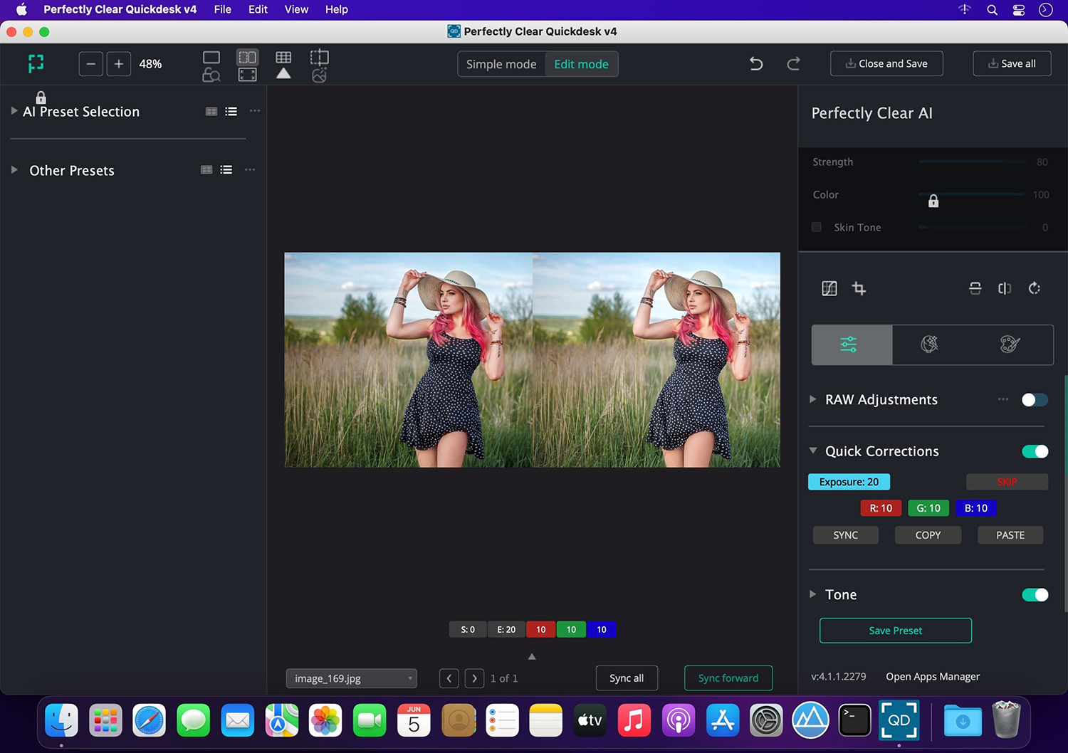 Perfectly Clear QuickDesk & QuickServer For Mac v4.4.0.2485 自动批量增强照片软件