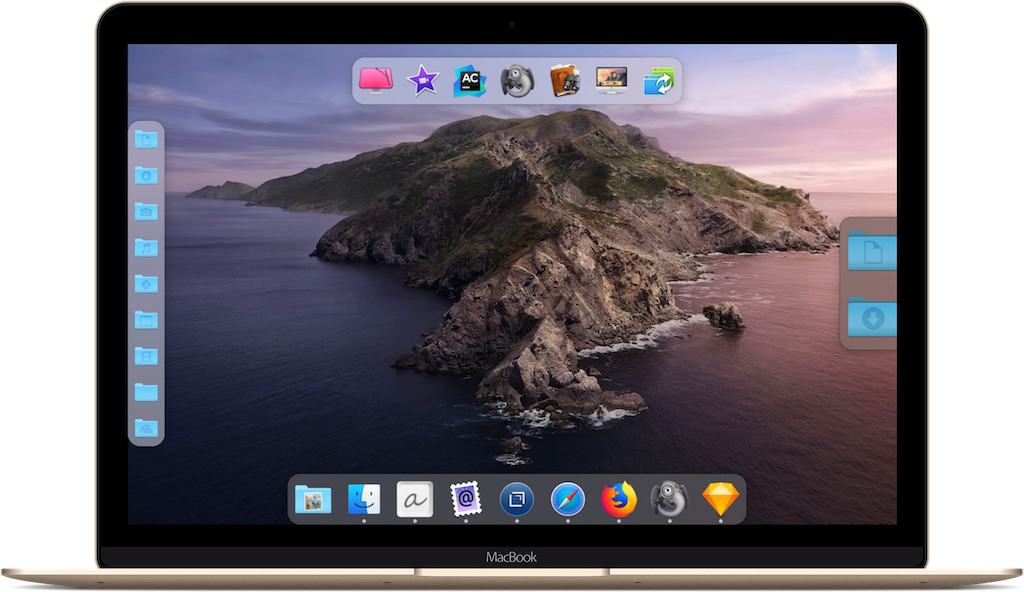 MultiDock For Mac v1.50 组织你喜欢的文件夹放桌面