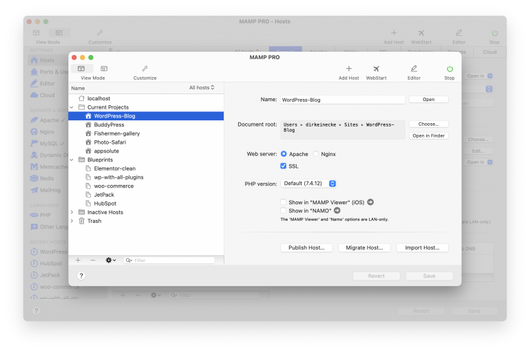 MAMP PRO 6 For Mac v6.9.0 本地Web开发工具