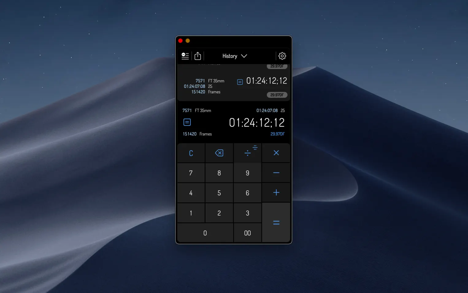 Timecode Pro For Mac v3.2.4 电影时间码计算器