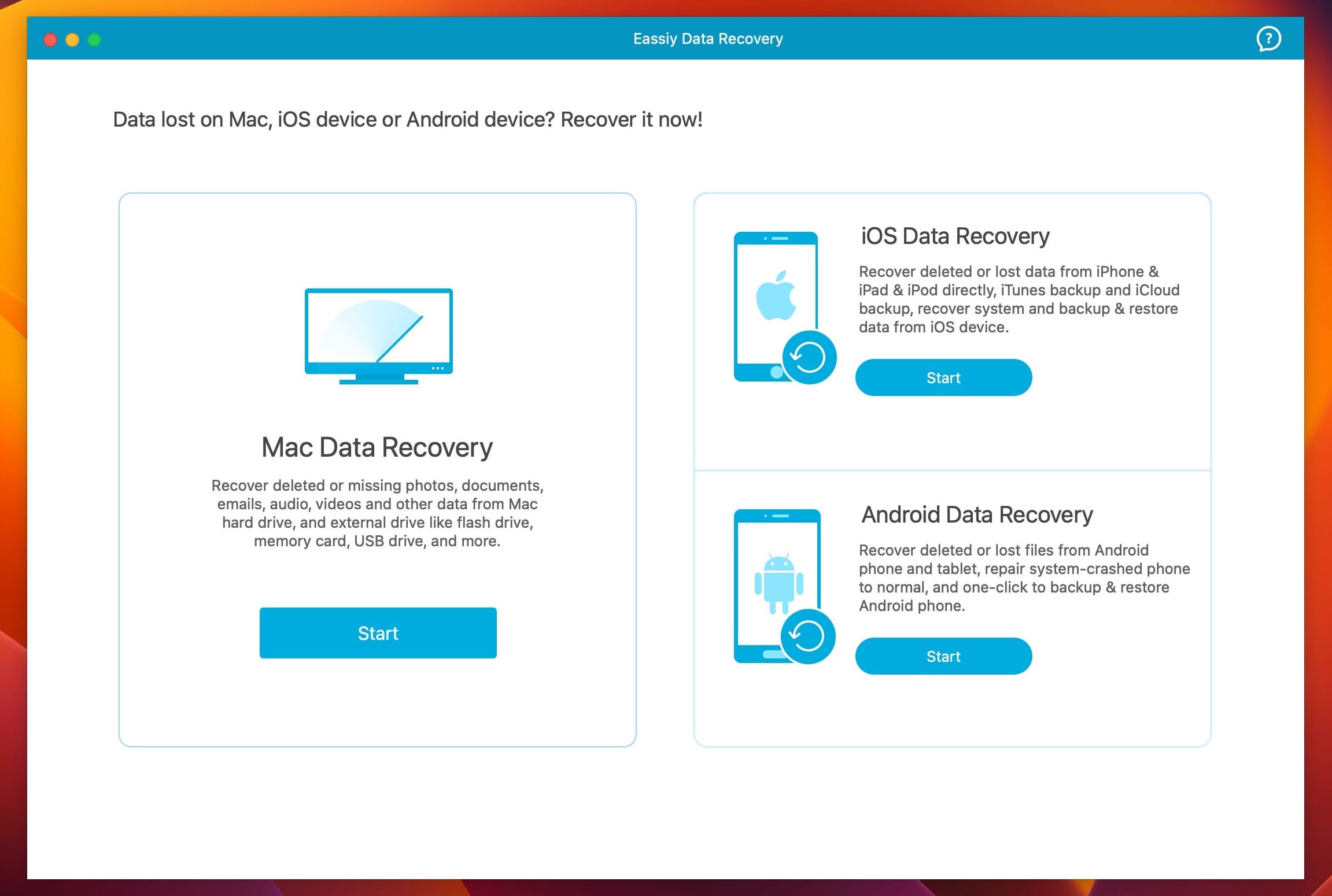 Eassiy Data Recovery For Mac v5.1.10 Mac/iOS/Android数据恢复工具