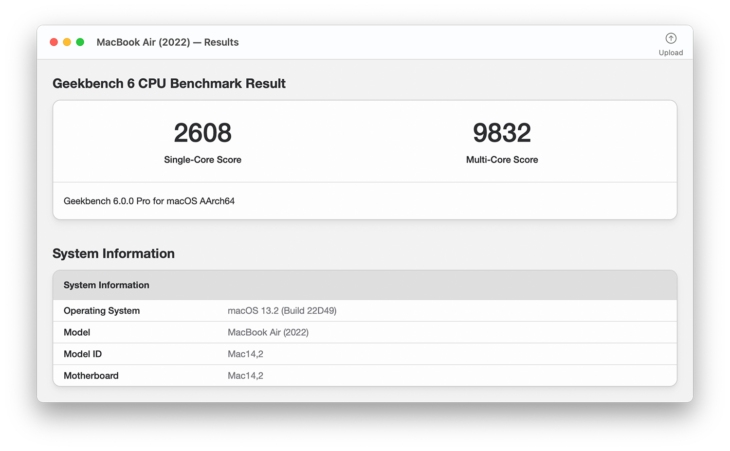 Geekbench 6 For Mac v6.4.0 Mac跑分测试性能软件
