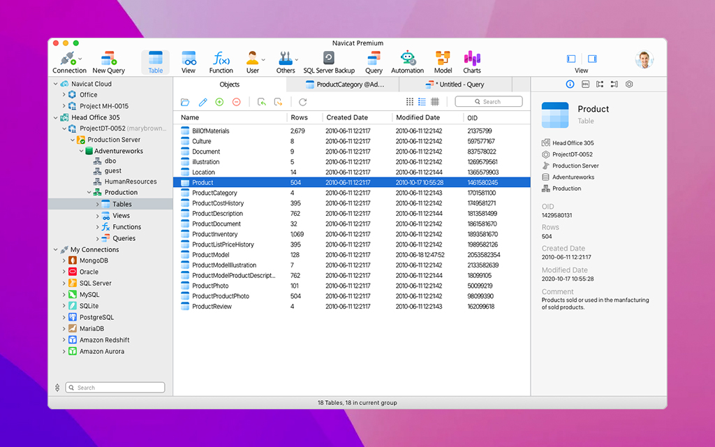 Navicat Premium for Mac v16.3.7 数据库管理软件