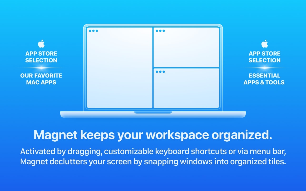 Magnet Pro for Mac v3.0.6 Mac分屏窗口管理软件中文版