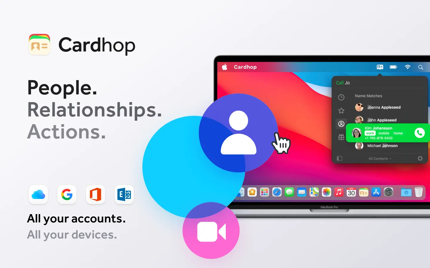Cardhop For Mac v2.3.4 联系人管理工具
