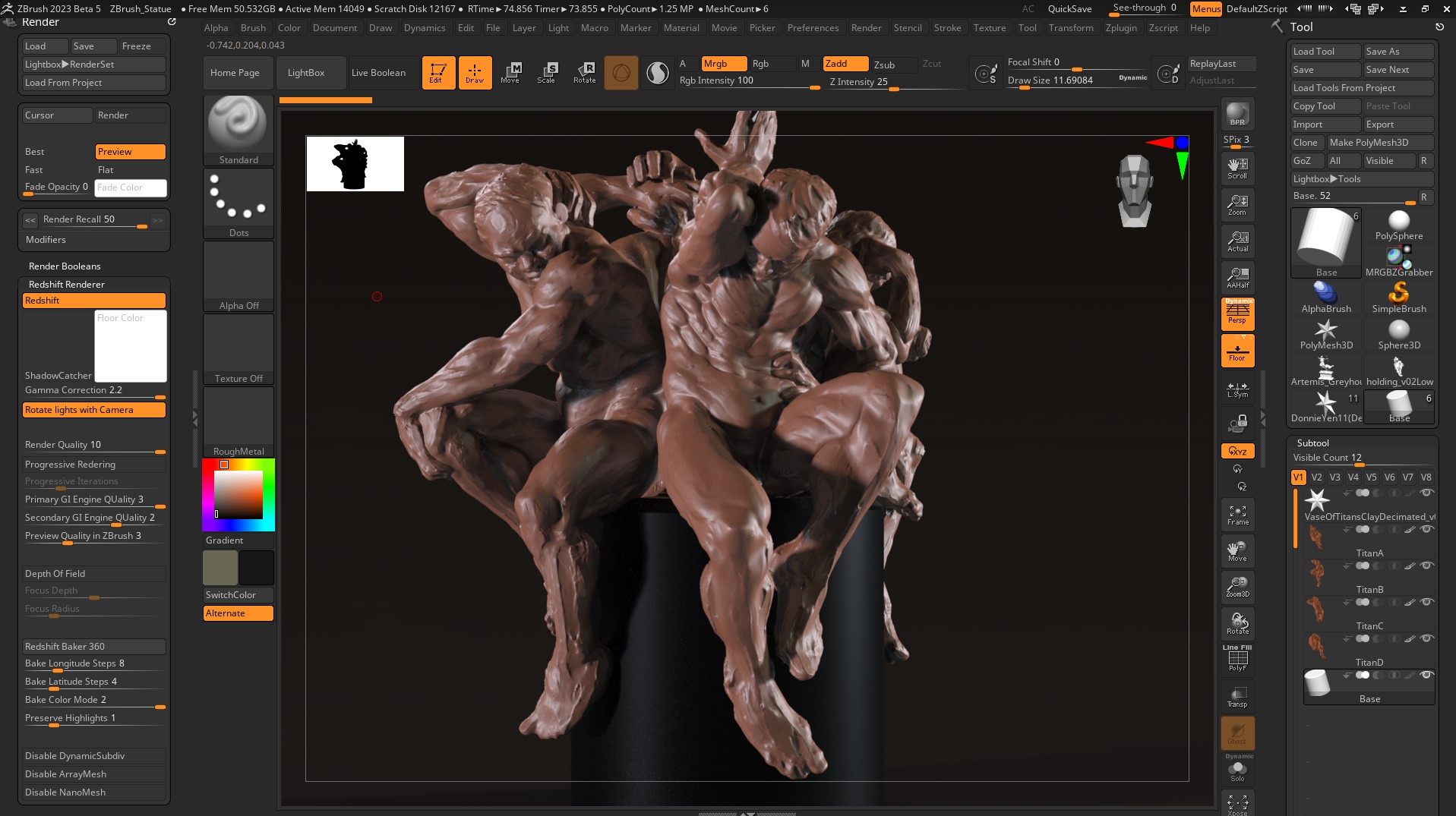 ZBrush 2023 For Mac v2023.2.2 3D数字雕刻和绘画软件中文版