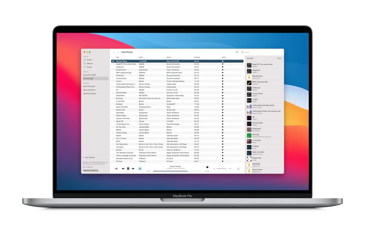 Doppler For Mac v2.1.22 FLAC 播放器