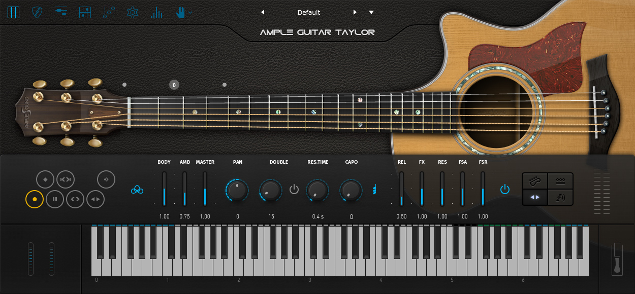 Ample Sound Ample Guitar T For Mac v3.7.0 原声吉他