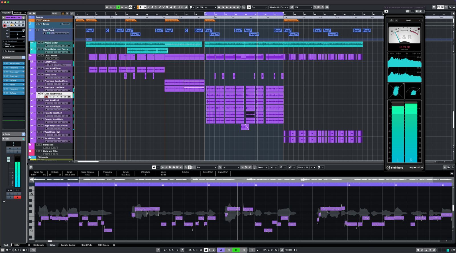 Steinberg Cubase Pro 14 For Mac v14.0.20专业音乐制作软件中文版