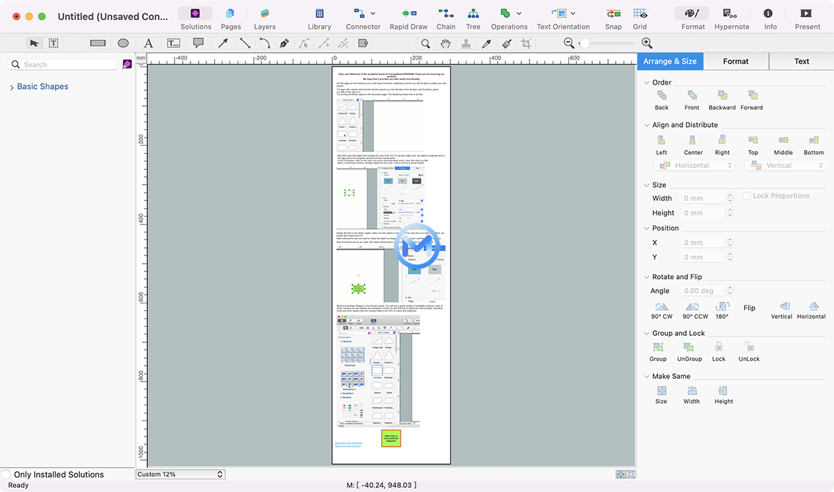 ConceptDraw DIAGRAM  For Mac v18.0.0.548矢量图形设计软件