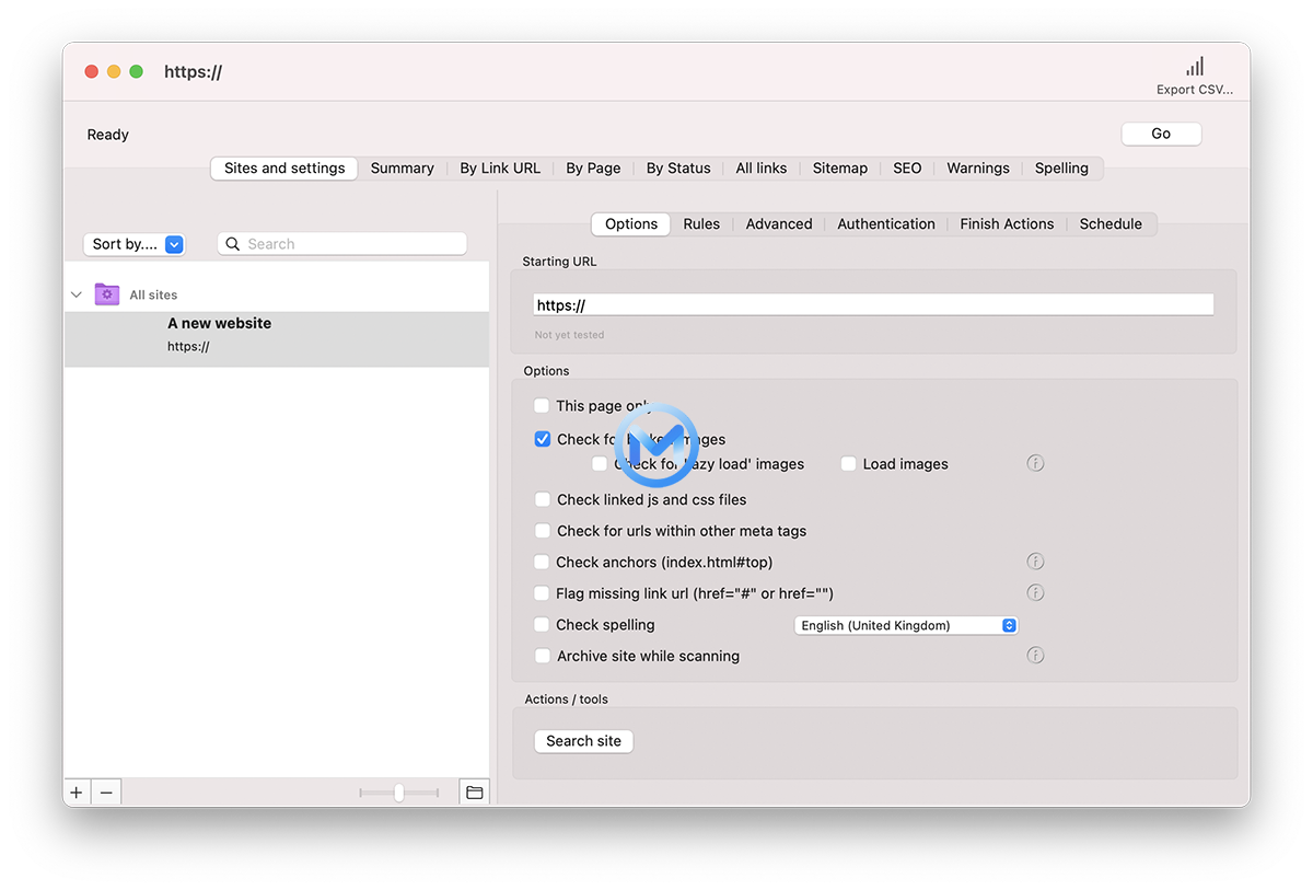 Scrutiny 12 For Mac v12.10.2 检查网站链接SEO优化工具