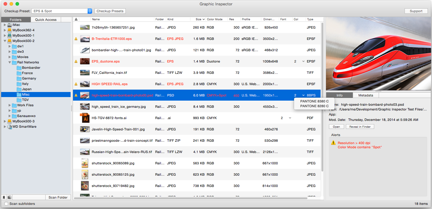 Graphic Inspector For Mac v2.6.7 图像图形分析工具