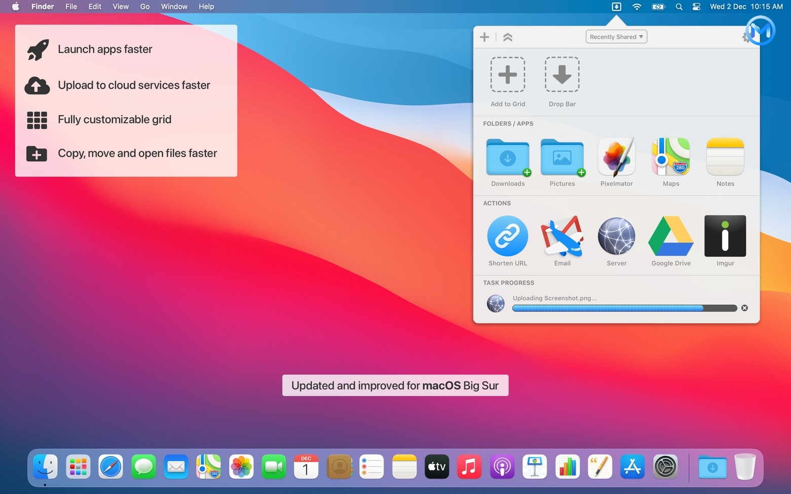 Dropzone 4 for Mac v4.80.46文件拖拽增强