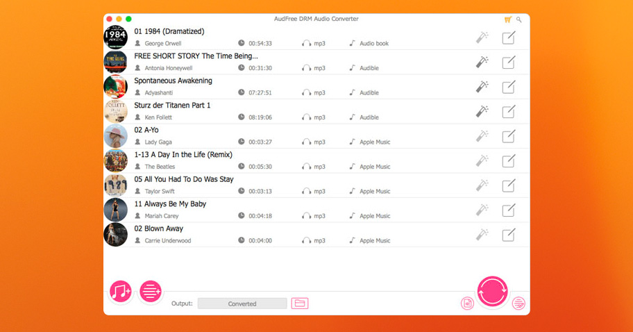 AudFree Audio Converter For Mac v2.11.0 Apple Music音乐转换器