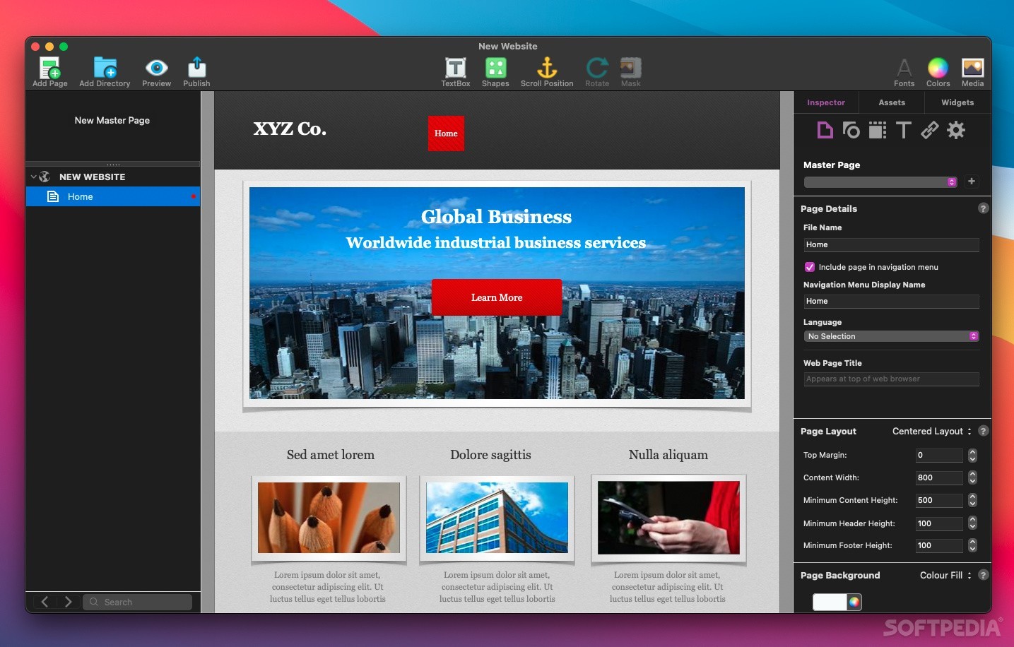 EverWeb For Mac v4.2.1 一键开发响应式网站中文版