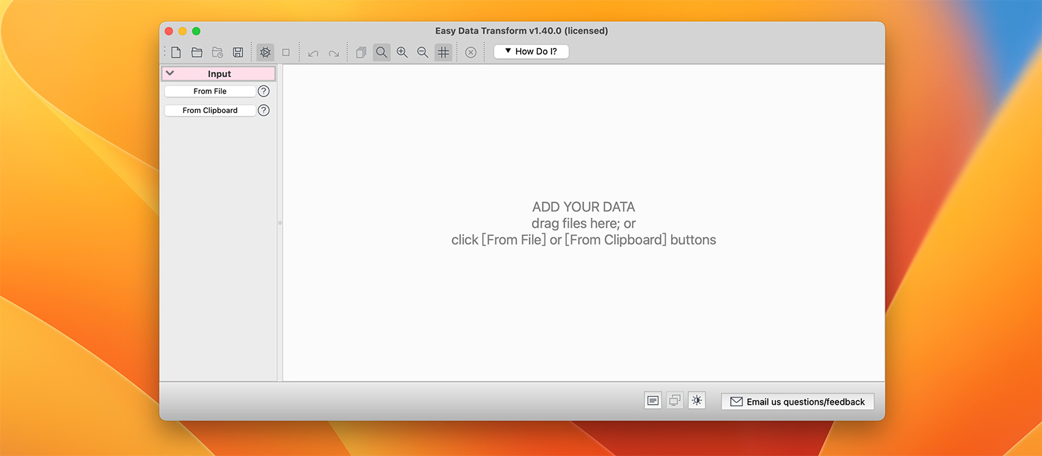 Easy Data Transform For Mac v2.2.0 Excel CSV 文件格式转换工具