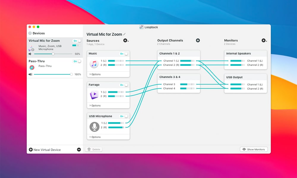 Loopback For Mac v2.4.5 音频软件