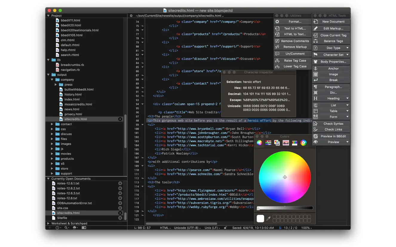 BBEdit For Mac v15.1.4 强大的文本和代码编辑器