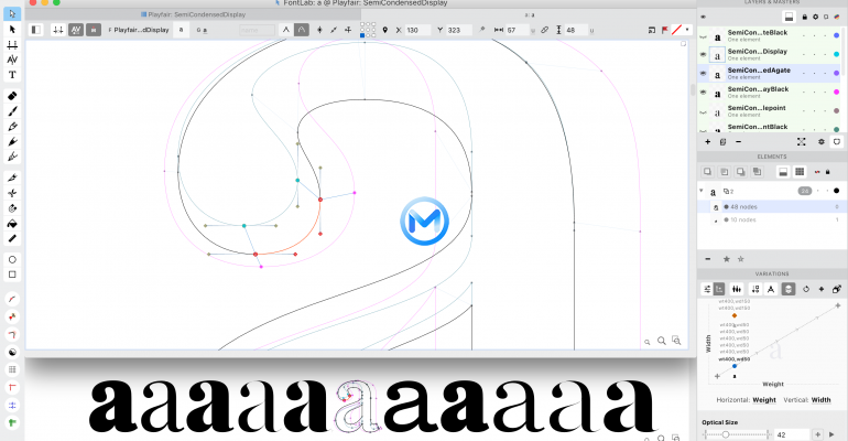 FontLab 8 For Mac v8.4.3(8994) 自定义创建或修改字体软件
