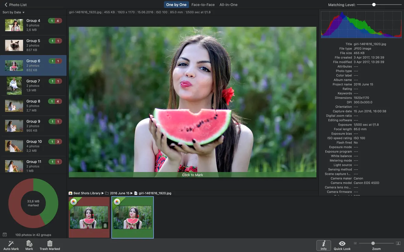 PhotoSweeper X For Mac v4.9.3 重复照片查找软件