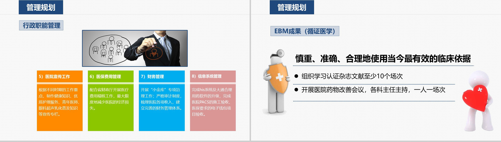 大气简约医院年度工作计划汇报PPT模板-22